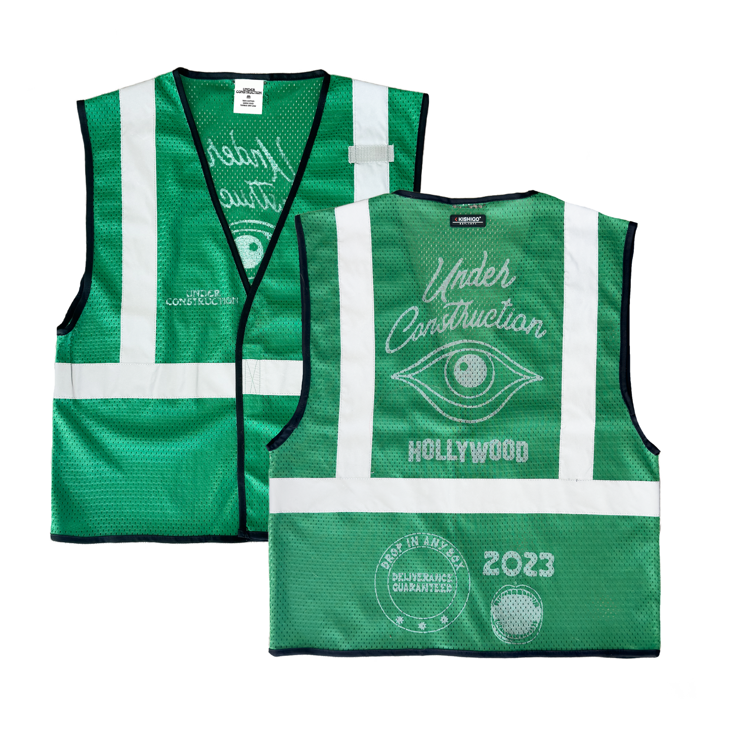 LIMITED EDITION Green Under Construction Vest