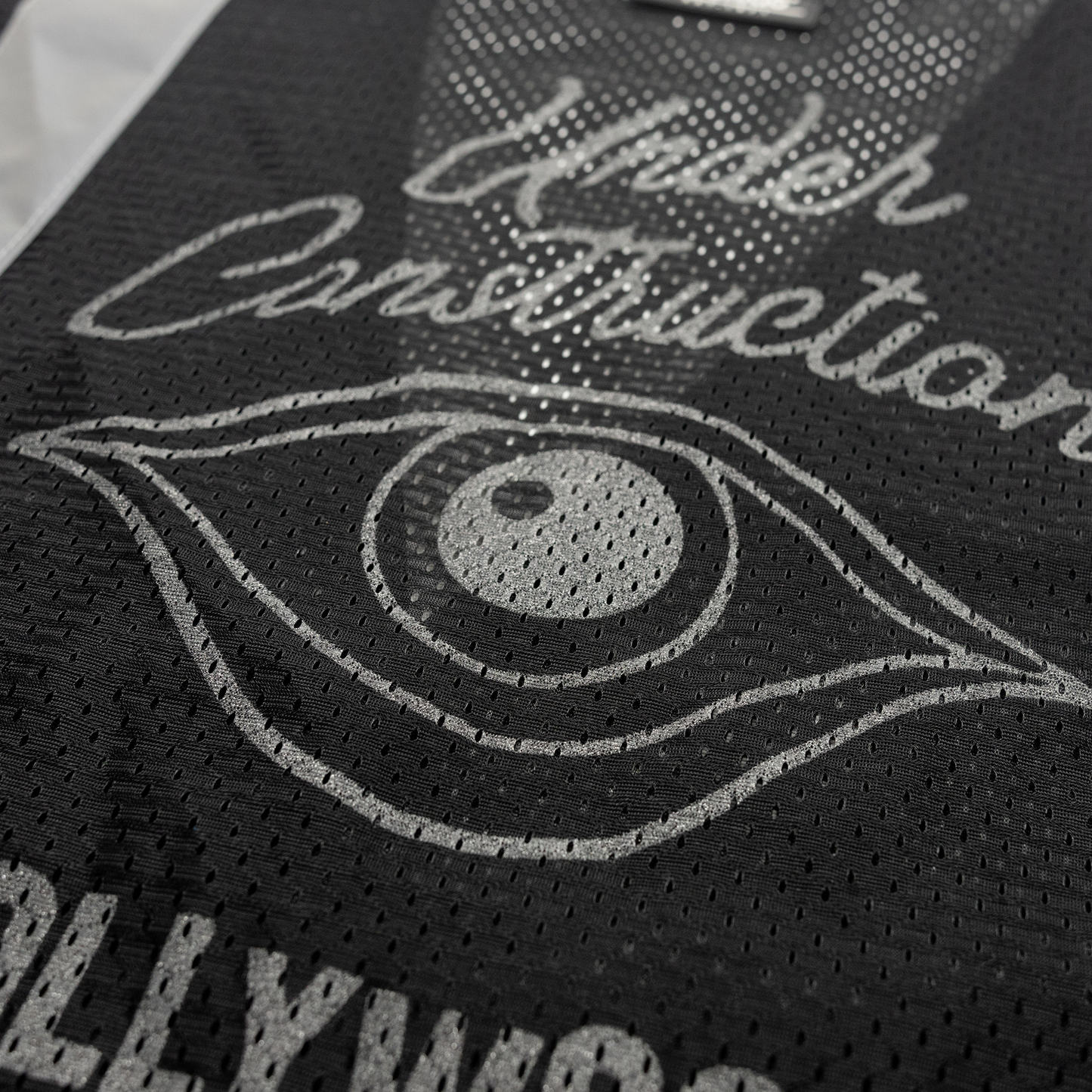Black Under Construction Vest